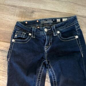 Miss Me Women's Dark Blue Jeans